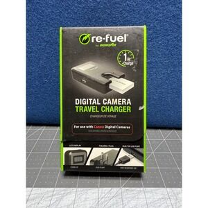 Digipower - Digital Camera Travel Charger for Canon Batteries (NB4L, NB6L, NB8L)